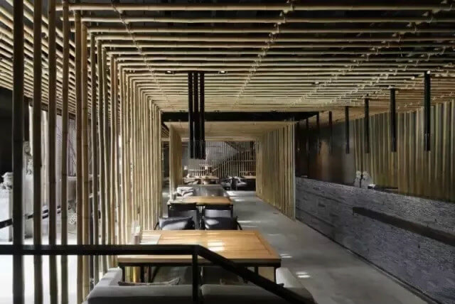 广东如何让餐厅设计玩转中国风？几根竹子让你眼前一亮！