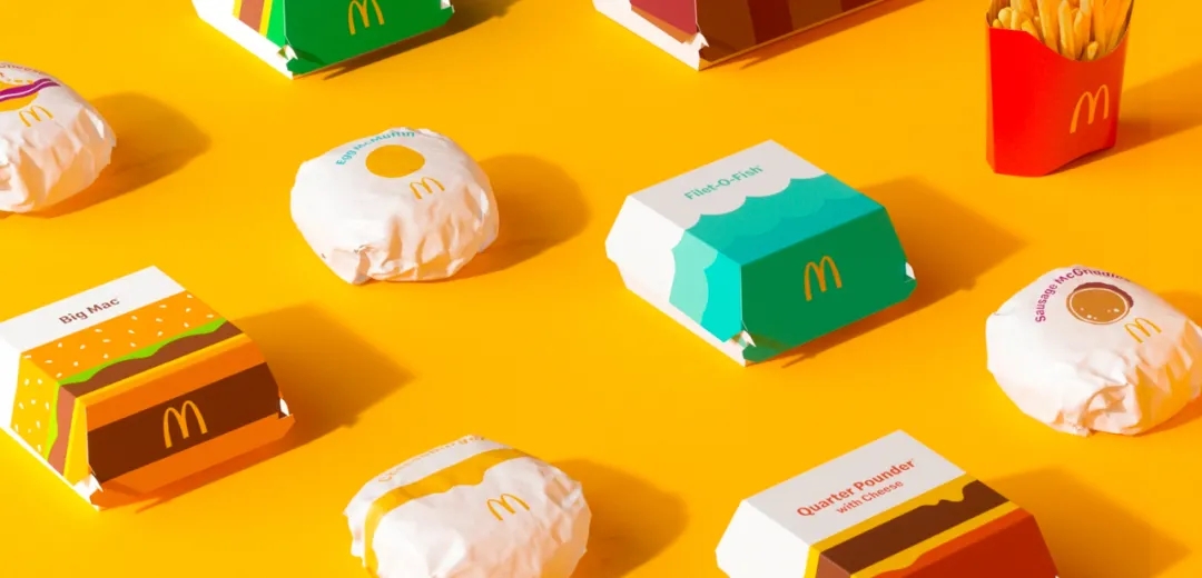 广东麦当劳打造全新品牌包装视觉系统，真是会玩