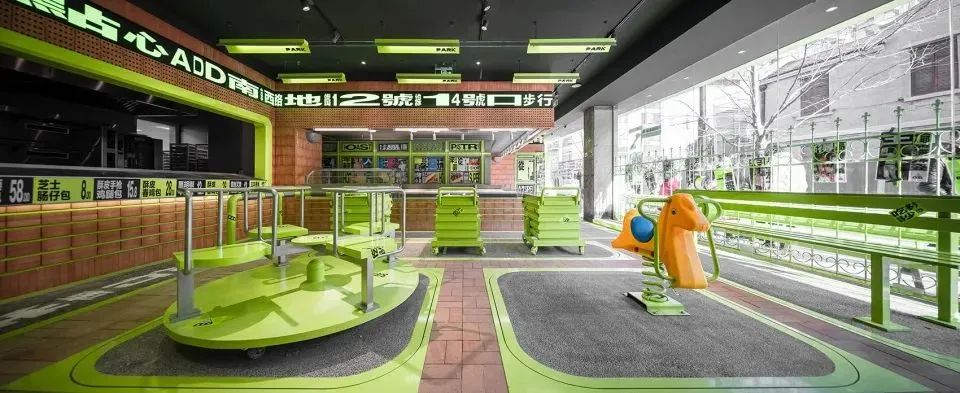 广东广莲申点心公园深圳餐饮空间设计，将公园搬进了店内